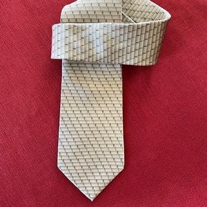 Stafford gold Tie 100% silk